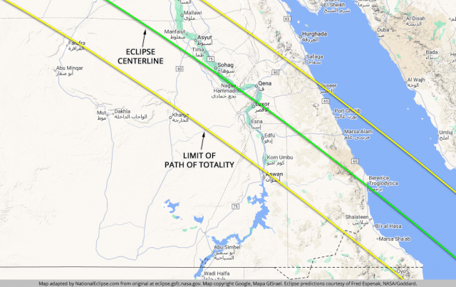Eclipse Map